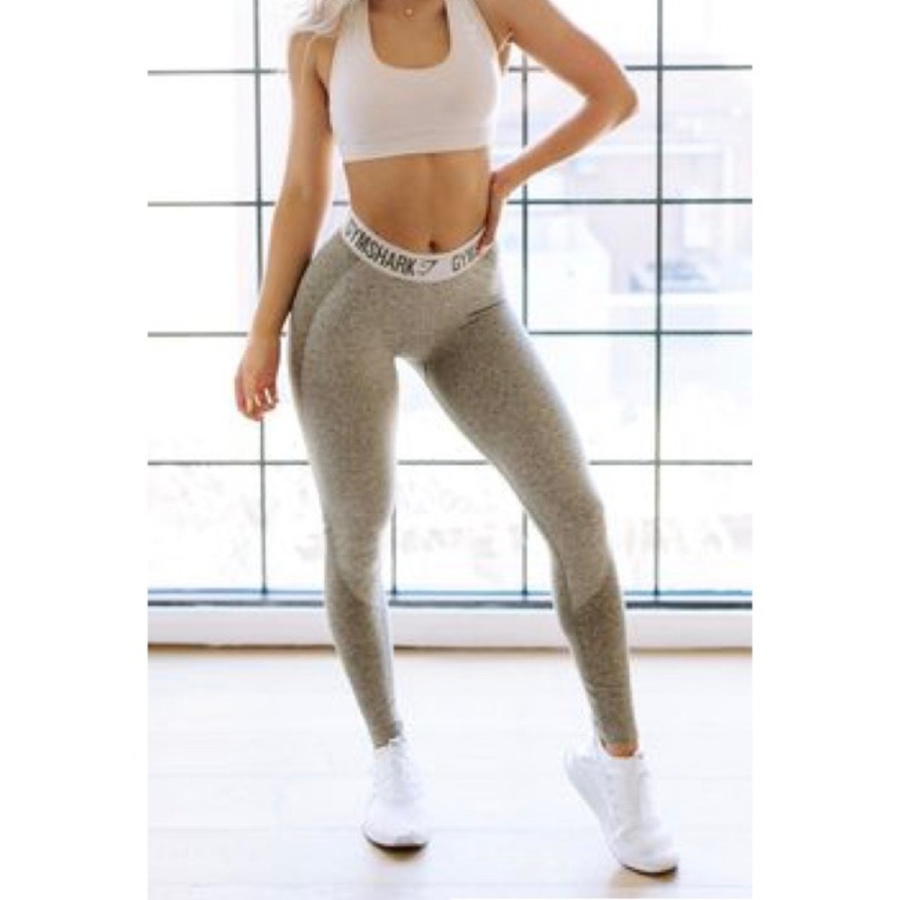 Gymshark Large Flex Khaki Leggings